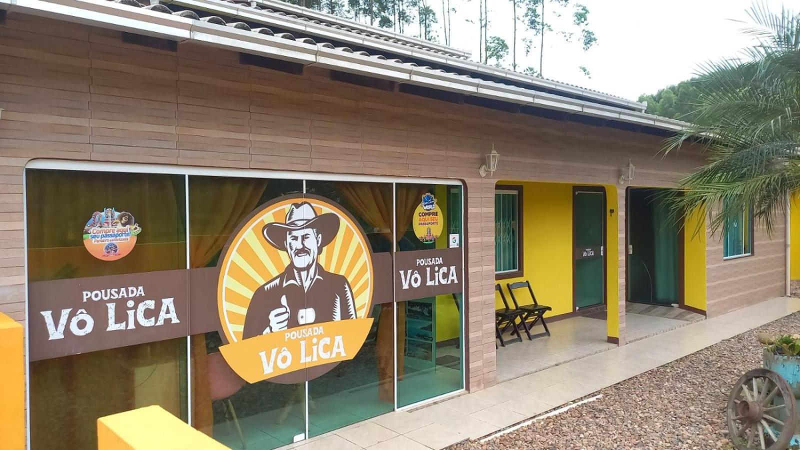 Pousada Vo Lica Com Piscina Penha  Dış mekan fotoğraf